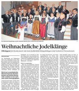 Pressebericht ZT Kirchenkonzert 2014